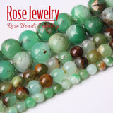 Chrysoprase Jades Stone Beads 4/6/8/10 MM Size