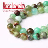 Chrysoprase Jades Stone Beads 4/6/8/10 MM Size