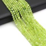 Peridot Cut Faceted Square Loose Beads for Jewelry Making
