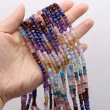 Faceted Square Loose Beads for Jewelry Making