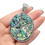 Abalone Shell Geometric Pendant Jewelry Making DIY Necklace Earring Accessorie