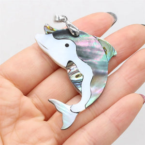 Shell Animal Pendant Mix Style Charms for DIY Jewelry Gift
