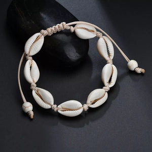 Natural Shell Anklets for Women Foot Jewelry Summer Beach Barefoot Bracelet