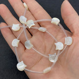 Cat Head Shape Mother Of Pearl Beads for Jewelry Making
