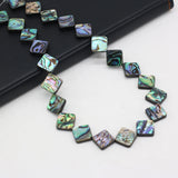Abalone Mother Of Pearl Square Bead For Jewelry Making DIY