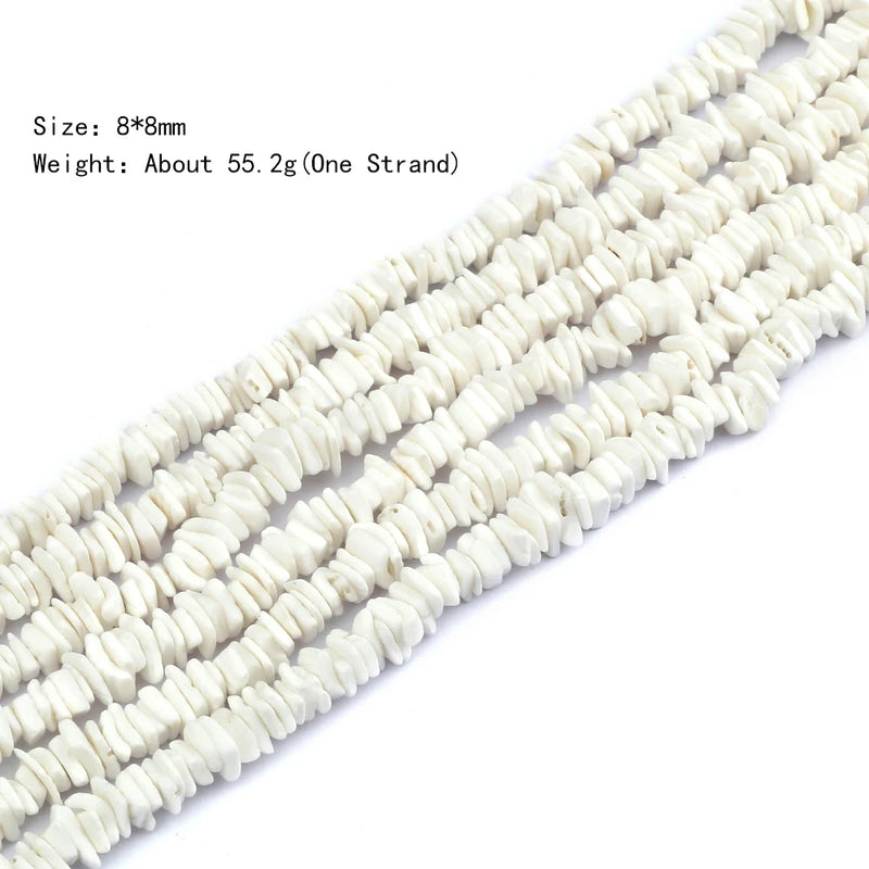 Natural Shell Beads Accessories Diy Jewelry Findings Necklace Bracelet Craft