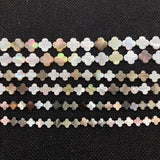 Leaf Shaped Natural Shell Beads for DIY Jewelry Making