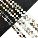 Leaf Shaped Natural Shell Beads for DIY Jewelry Making