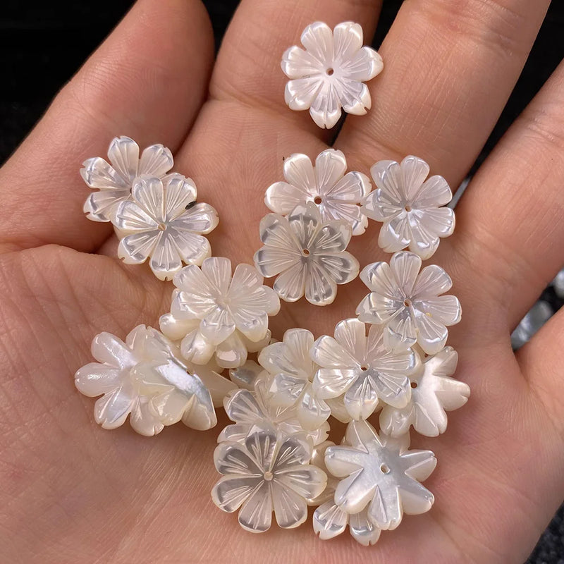 Natural Shell Beads Mother Of Pearl Loose Shell For Jewelry Making