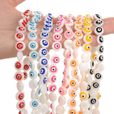 Shell Beads Mother of Pearl Evil Eye Heart Cross Spacer Beads