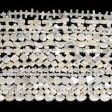 Shell Beads Mother of Pearl Evil Eye Heart Cross Spacer Beads