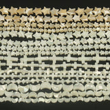 Shell Beads Mother of Pearl Moon Cross Star Spacer Loose Beads