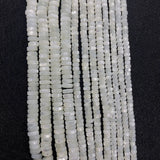 Natural Shell Beads Rondelle Pearl Loose Spacer Beads DIY Jewelry Making