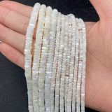 Natural Shell Beads Rondelle Pearl Loose Spacer Beads DIY Jewelry Making