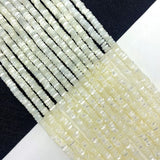 Natural Shell Beads Rondelle Pearl Loose Spacer Beads DIY Jewelry Making