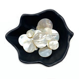 Natural Shell Beads Round Disc Charm Necklace DIY Jewelry Accessories