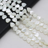 Heart Shape Natural Shell Beads for DIY Jewelry Making