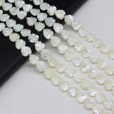 Natural Shell Beads Leaves Shape for DIY Bracelet Necklace