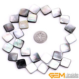 Natural Shell Rainbow Beads For Jewelry Making, 15 inch Strand
