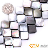 Natural Shell Rainbow Beads For Jewelry Making, 15 inch Strand