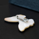 Natural Shell Butterfly Brooches For Women Insect Pin Brooch