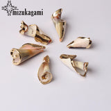 Shell Conch Spiral Charms Earrings 10pcs/lot DIY Jewelry Making
