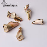 Shell Conch Spiral Charms Earrings 10pcs/lot DIY Jewelry Making