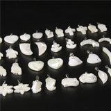 Shell Cross Pendants Mother of Pearl Beads Shell Charms for DIY Jesus Necklace