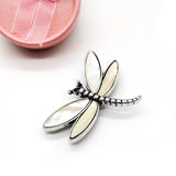 Abalone Shell Dragonfly Pendant Necklace Bracelet