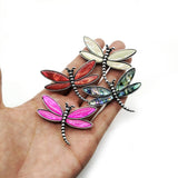 Abalone Shell Dragonfly Pendant Necklace Bracelet