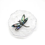 Abalone Shell Dragonfly Pendant Necklace Bracelet