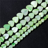 Shell Heart Beads 6-12mm Mother Of Pearl Loose Beads
