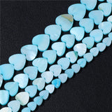 Shell Heart Beads 6-12mm Mother Of Pearl Loose Beads