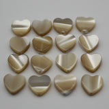 Shell Heart Beads Freshwater Mother Of Pearl for DIY Jewelry Making