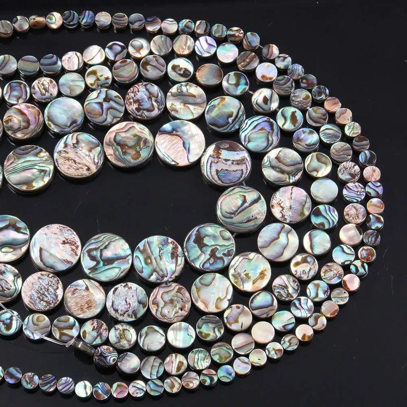 Natural Shell Round Bead for Jewelry Making
