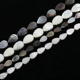 Natural Shell Loose Beads Leaf Shape for DIY Bracelet Necklace