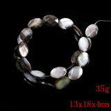 Natural Shell Oval Disc Loose Beads for DIY Jewelry Making