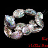 Abalone Shell Loose Beads for Jewelry Making DIY Bracelet Necklace Accessories