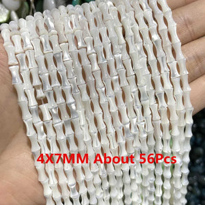 Mother Of Pearl Shell Beads For Jewelry Making DIY Earrings Necklace