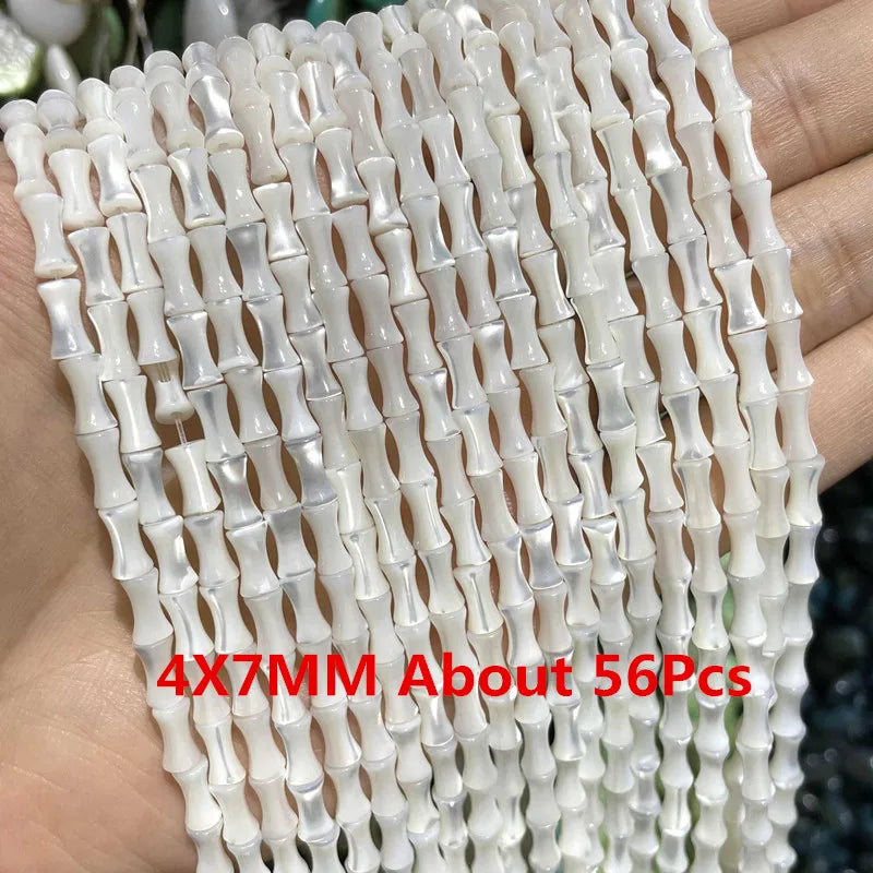 Mother Of Pearl Shell Beads For Jewelry Making DIY Earrings Necklace