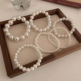 Shell Pearl Bracelet Women Beads Bangles