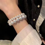 Shell Pearl Bracelet Women Beads Bangles