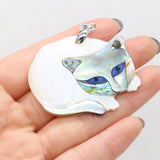 Animal Shape Mother of Pearl Shell Pendant for Jewelry Making