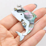 Animal Shape Mother of Pearl Shell Pendant for Jewelry Making