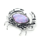 Abalone Shell Crab Pendant Brooch for DIY Jewelry Making