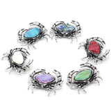 Abalone Shell Crab Pendant Brooch for DIY Jewelry Making