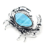 Abalone Shell Crab Pendant Brooch for DIY Jewelry Making