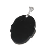 Natural Shell Pendant Oval Face Drama Necklace Pendants DIY Necklaces