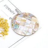 Natural Shell Pendant Mother of Pearl Charms for DIY Necklace