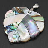 Mother Of Pearl Heart Pendant for DIY Jewelry Making